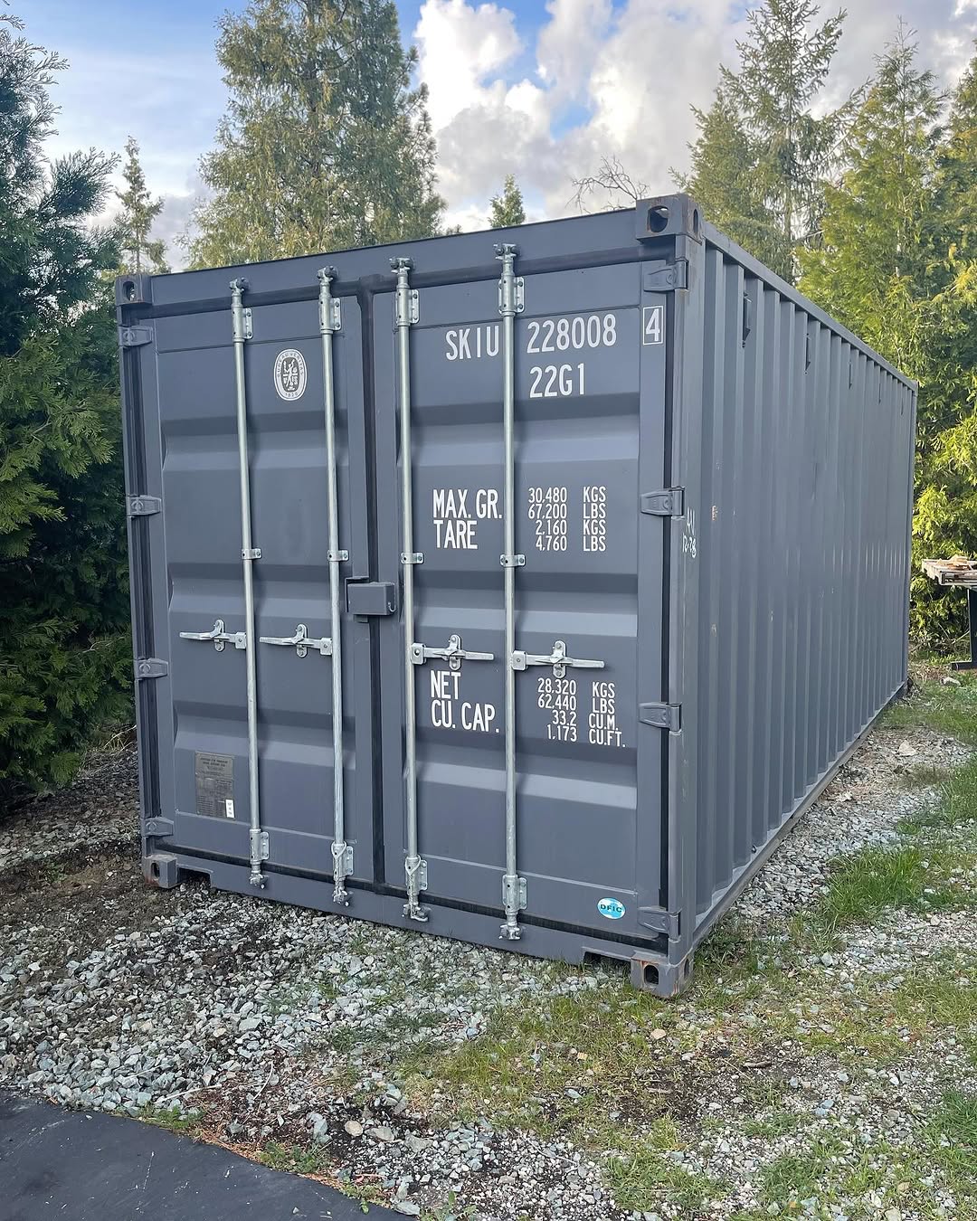 20ft Shipping Container Durable steel storage unit