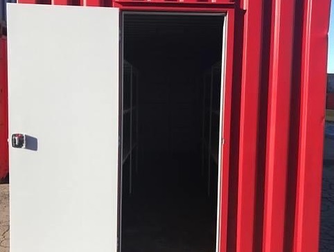 20ft Red Shipping Container Durable storage & transport solution